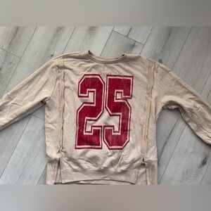 Free People style sweatshirt